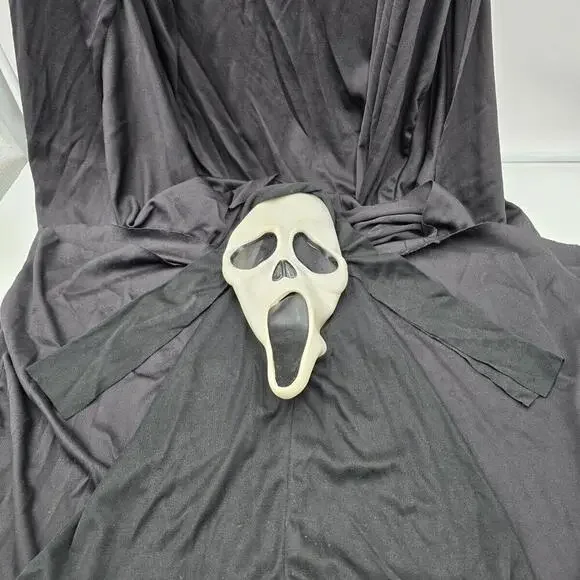 Scream Costume Scary Ghost Face Mask‎ Halloween Adult & Kid - Picture 12 of 14